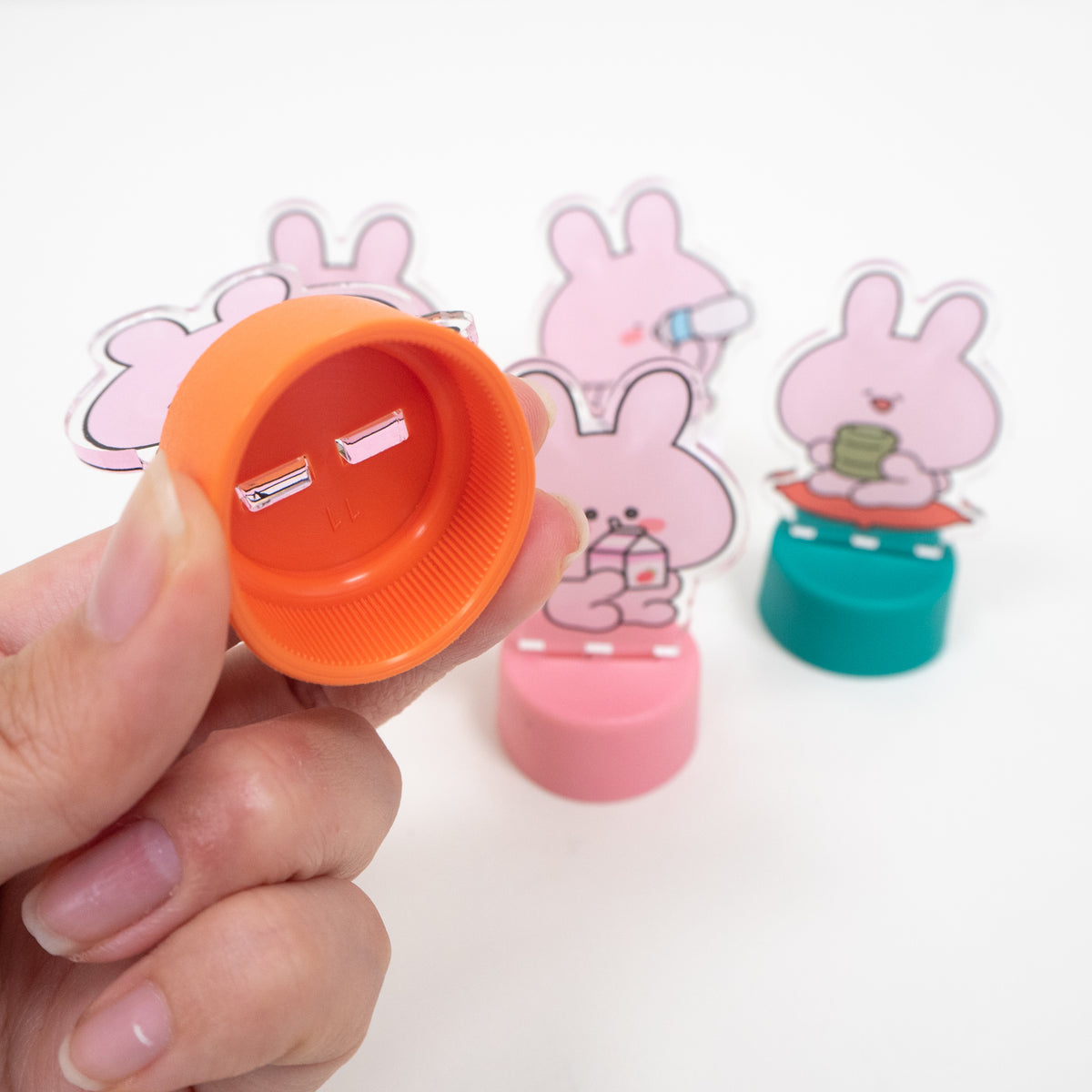 【あさみみちゃん】ランダムボトルキャップアクスタコンプリートセット(5個入り)【8月中旬発送】