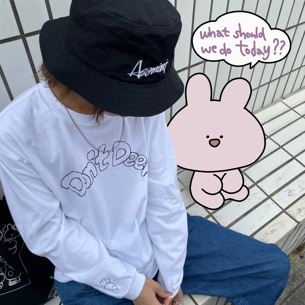 【あさみみちゃん】長袖ロングTシャツ(ストリート)