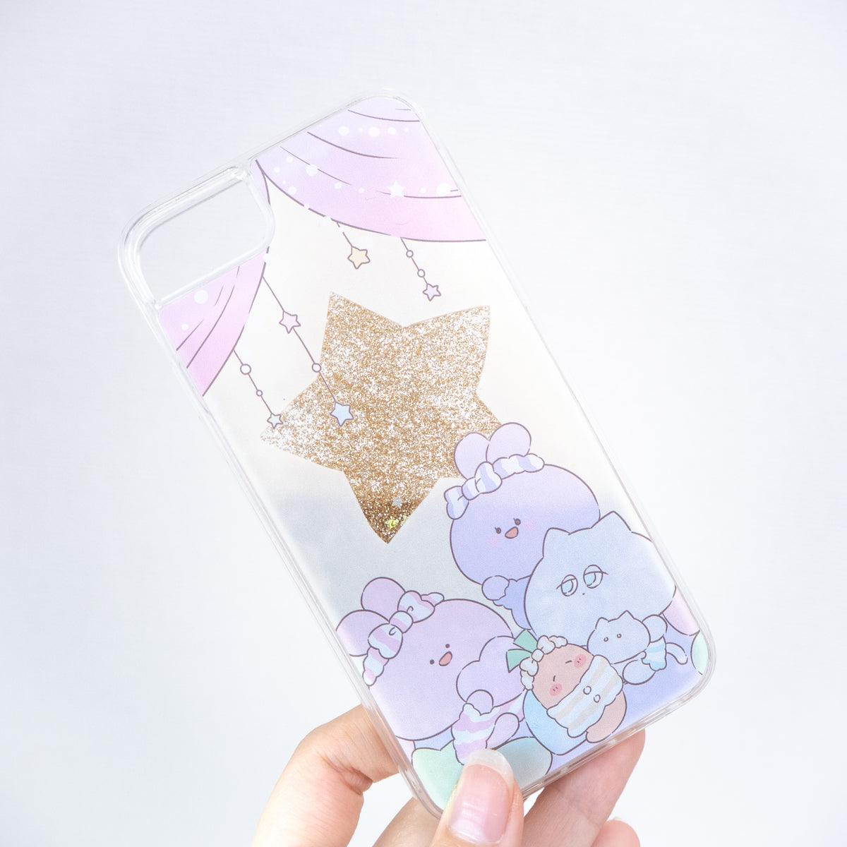 【あさみみちゃん】グリッターケース(パジャマパーティー)【10月上旬発送】