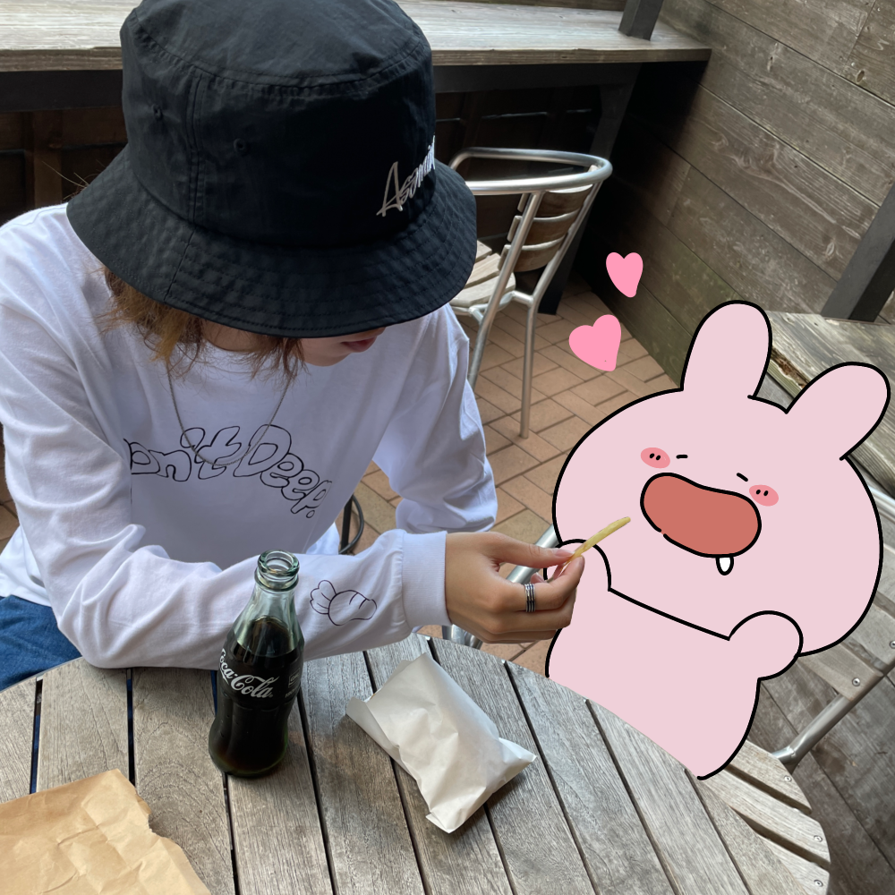 【あさみみちゃん】長袖ロングTシャツ(ストリート)