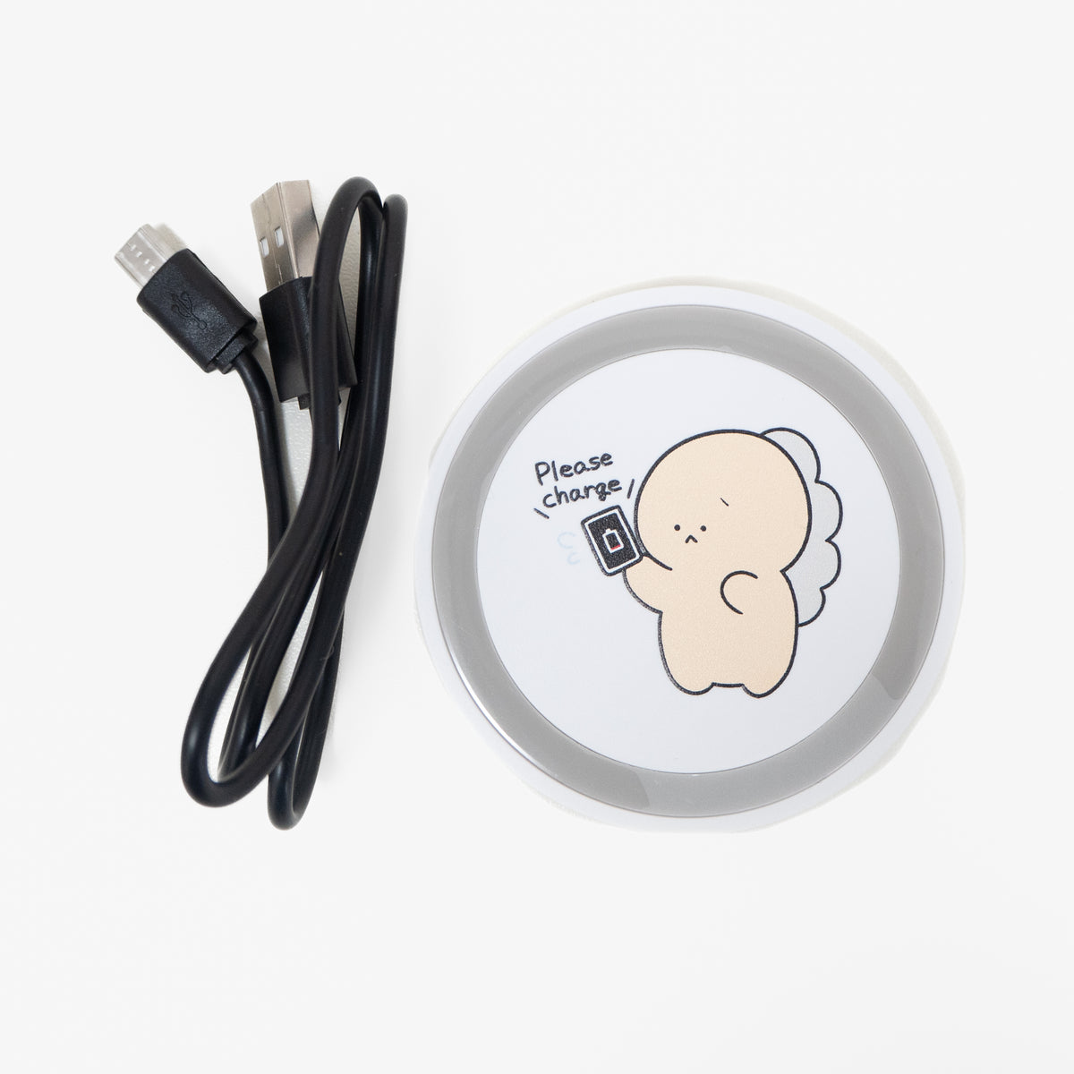 【困りザウルス】ワイヤレス充電器(Qiチャージャー)【1月上旬発送】