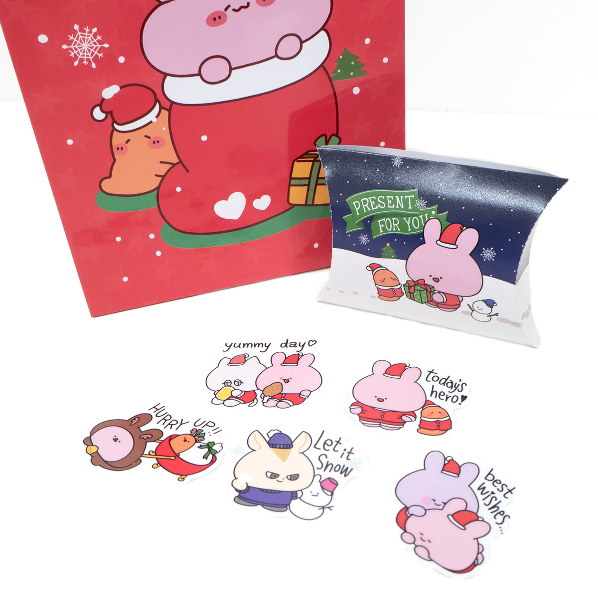 【あさみみちゃん】ピロー型ケース(クリスマス)
