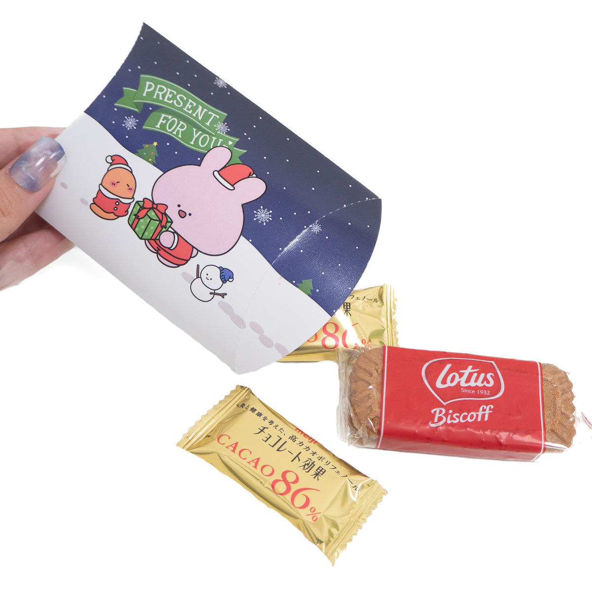 【あさみみちゃん】ピロー型ケース(クリスマス)