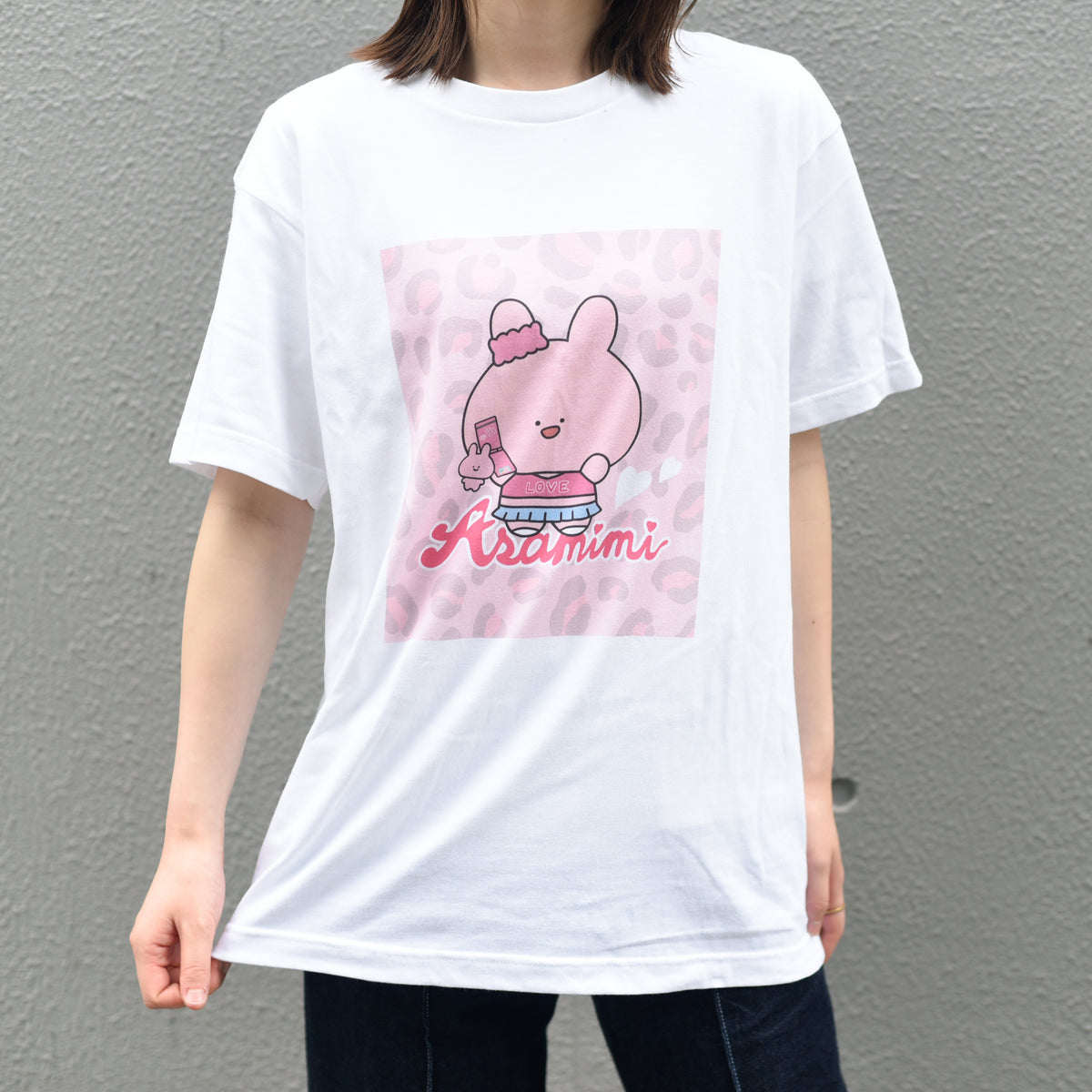 【あさみみちゃん】半袖プリントTシャツ(ギャルみみ)【受注生産】