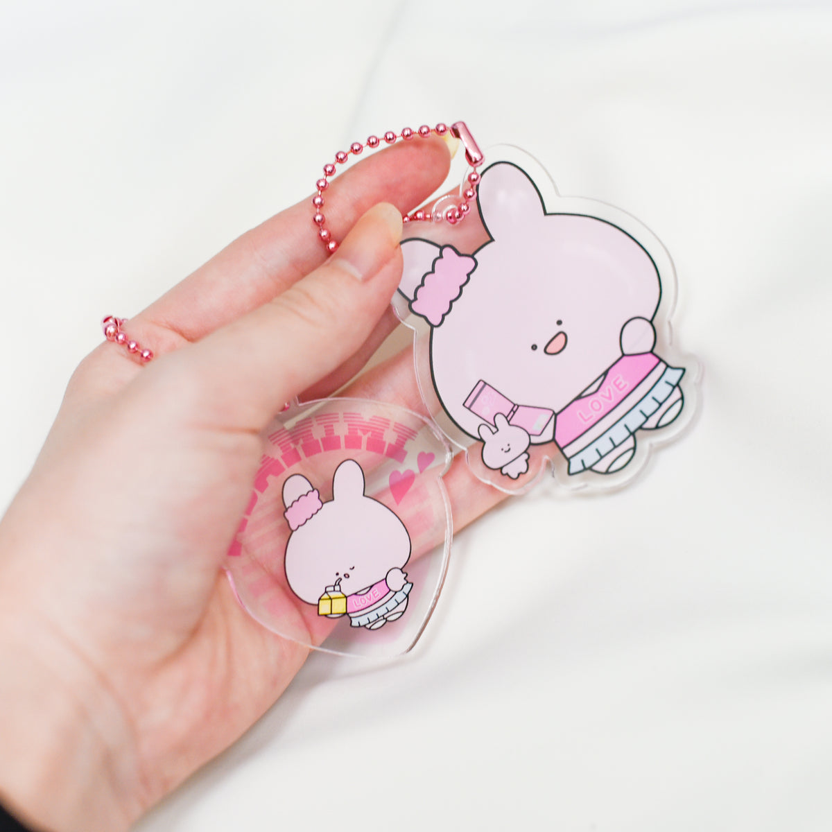 【あさみみちゃん】アクリルキーホルダー(ギャルみみ)