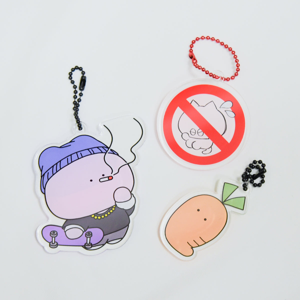 【あさみみちゃん】アクリルキーホルダー(ネガティブ禁止)【10月中旬発送】