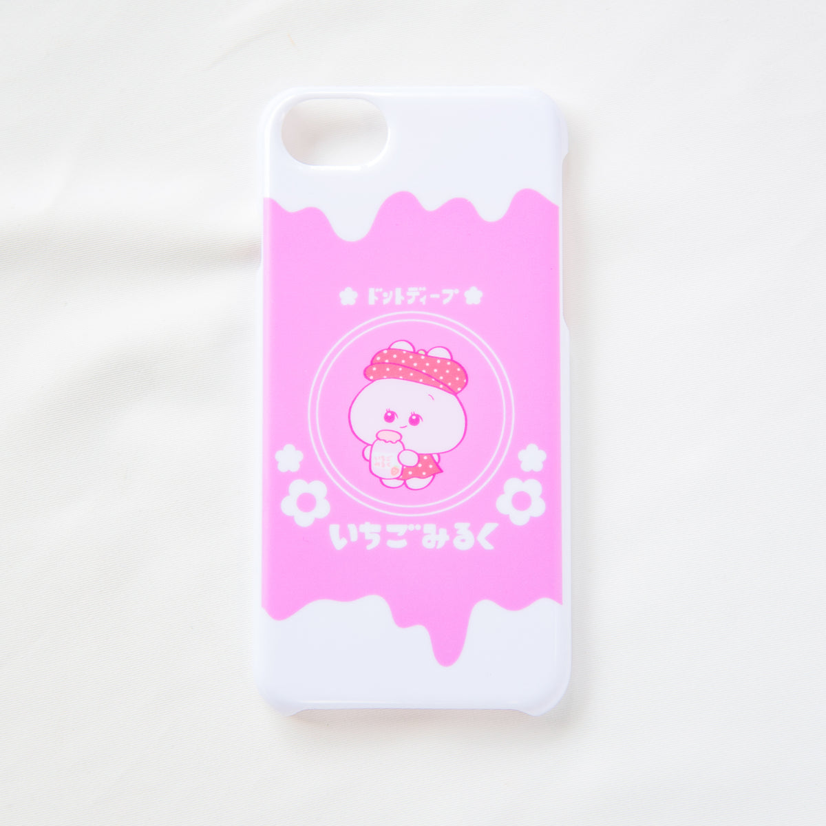 【あさみみちゃん】ほぼ全機種対応スマホケース(いちごみるく)Docomo②【受注生産】