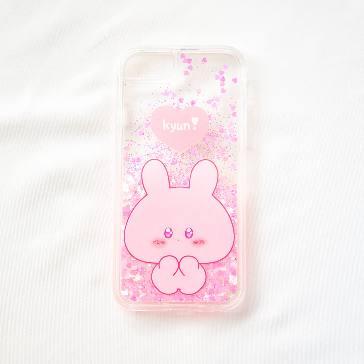 【あさみみちゃん】 iPhone11グリッターケース(きゅるみみ)