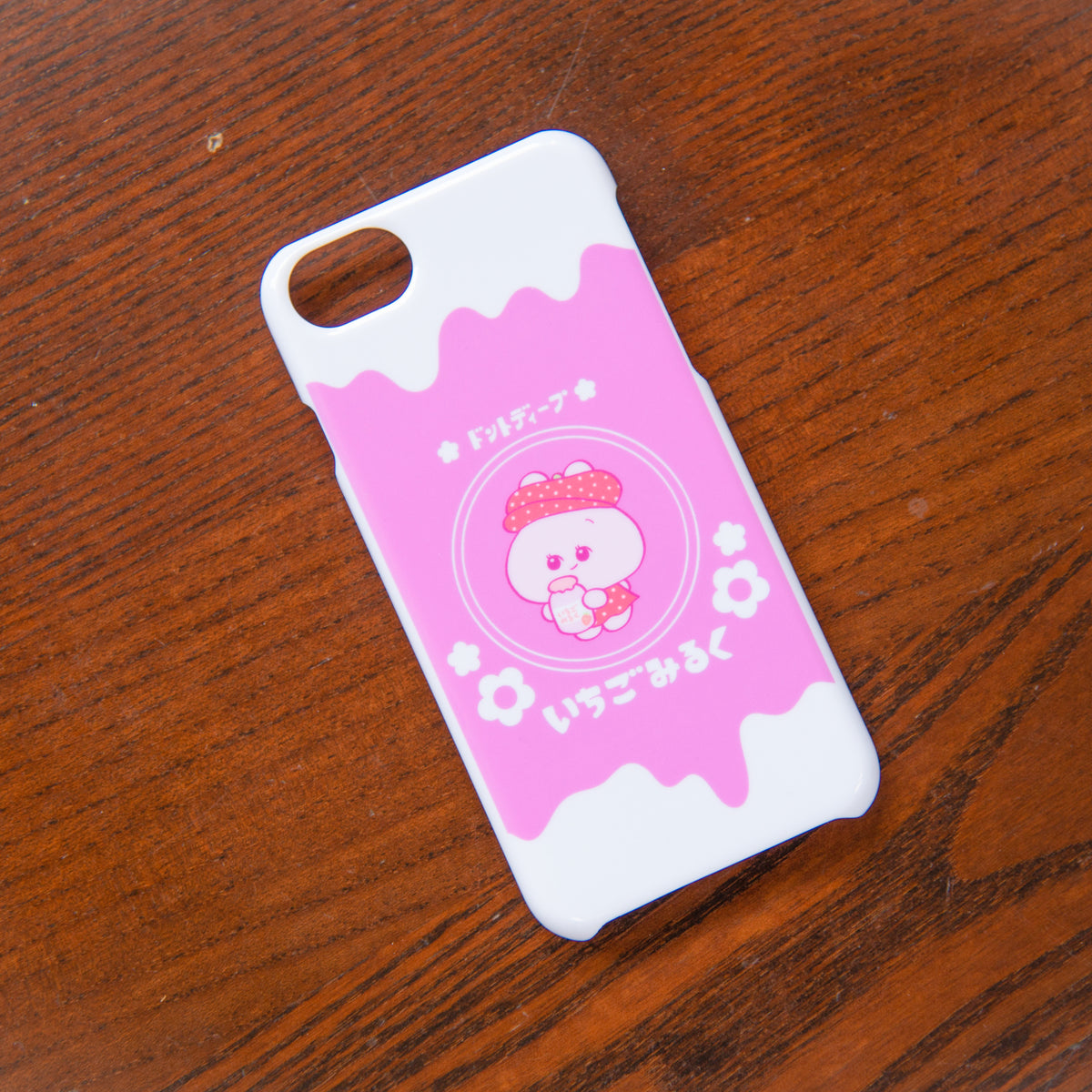 【あさみみちゃん】ほぼ全機種対応スマホケース(いちごみるく)楽天モバイルシリーズ【受注生産】