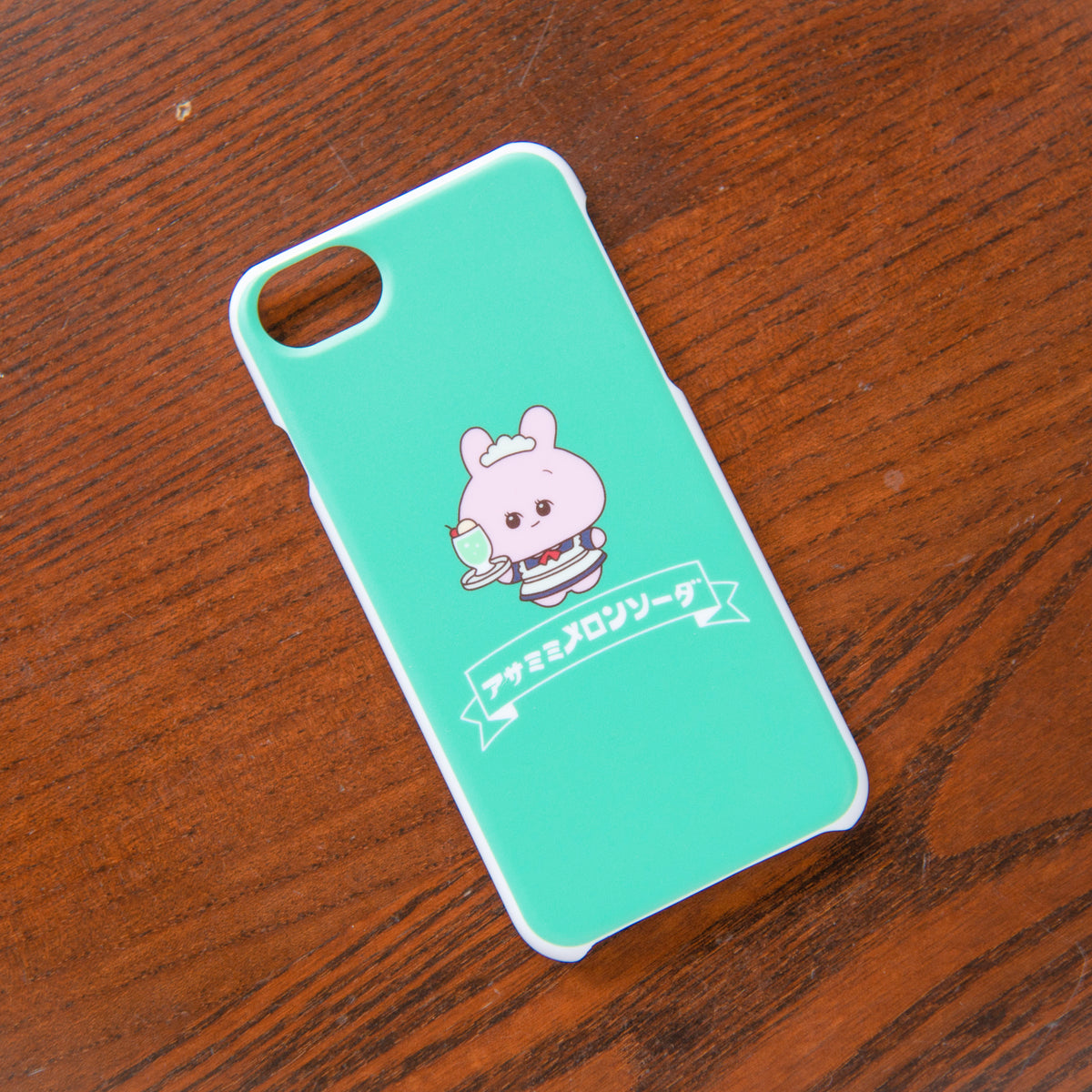 【あさみみちゃん】ほぼ全機種対応スマホケース(メロンソーダ)Docomo①【受注生産】