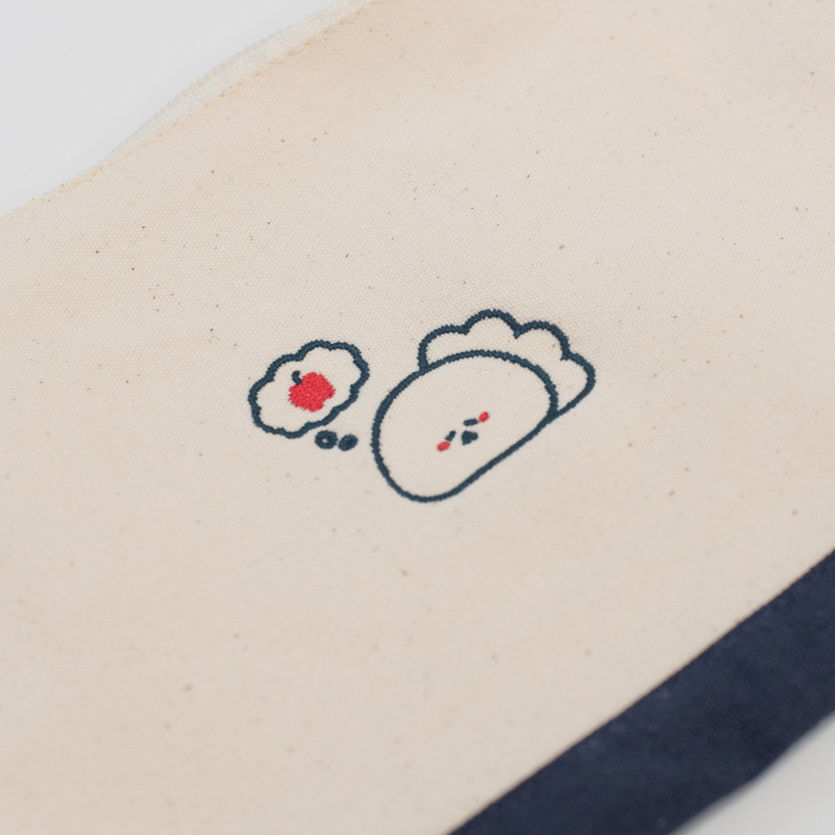 【麻煩的蜥蜴】刺繡袋