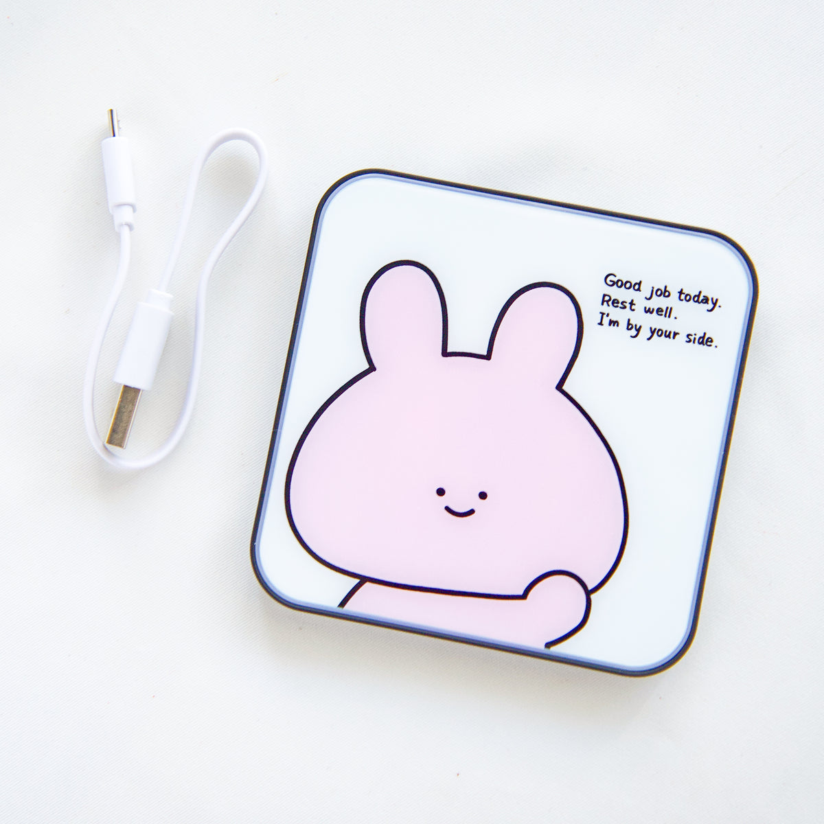 【あさみみちゃん】ワイヤレス充電器(Qiチャージャー)