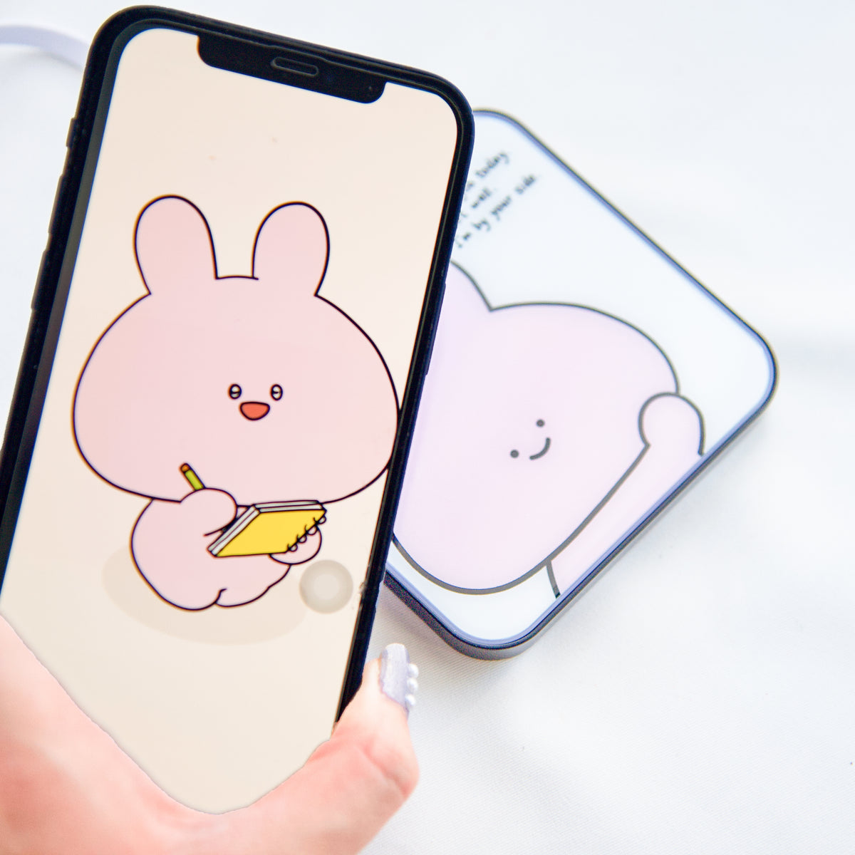 【あさみみちゃん】ワイヤレス充電器(Qiチャージャー)