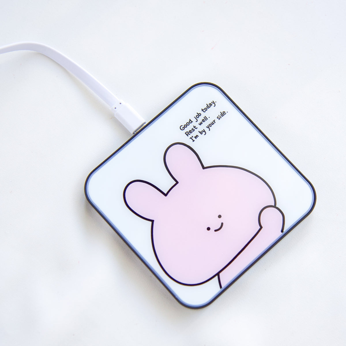 【あさみみちゃん】ワイヤレス充電器(Qiチャージャー)