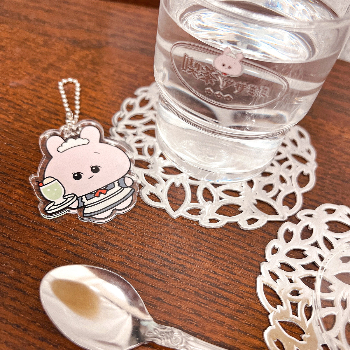 【あさみみちゃん】ウォーターグラス(200ml)【11月中旬発送】