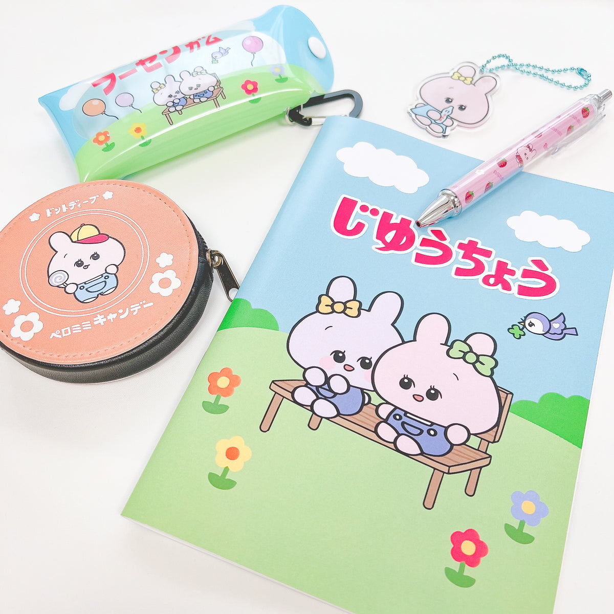 【あさみみちゃん】PUレザーコインケース(レトロ)【11月中旬発送】