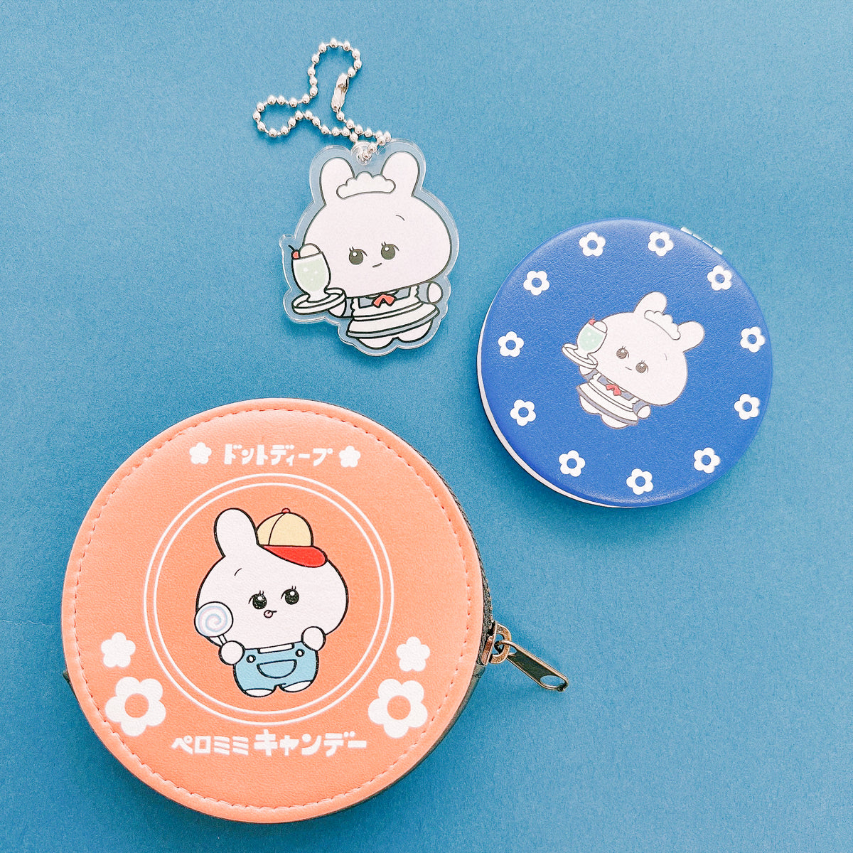 【あさみみちゃん】アクリルキーホルダー(メイド)(レトロ)【11月中旬発送】