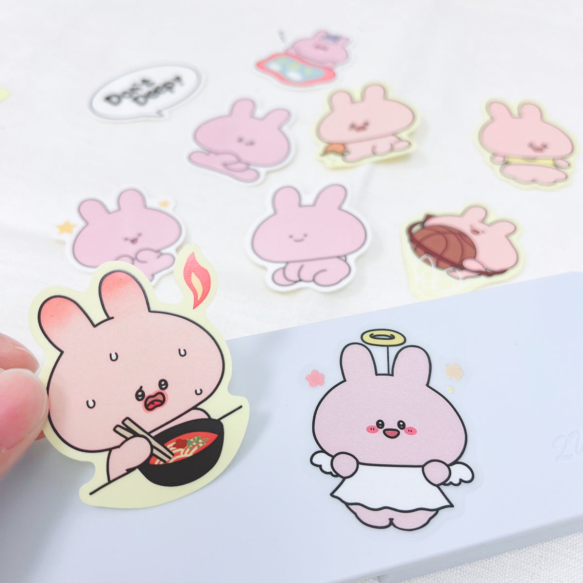 【あさみみちゃん】おまぬけステッカー(5枚入り)