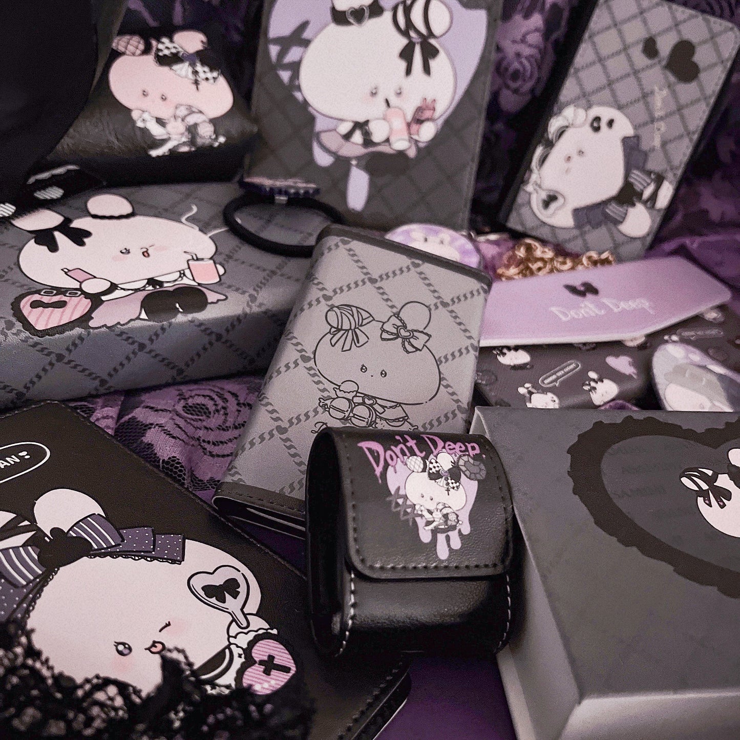 【あさみみちゃん】コイン&カードケース【受注生産】