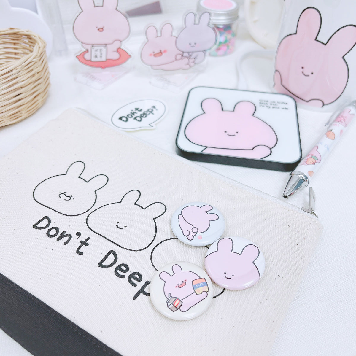 【あさみみちゃん】ワイヤレス充電器(Qiチャージャー)