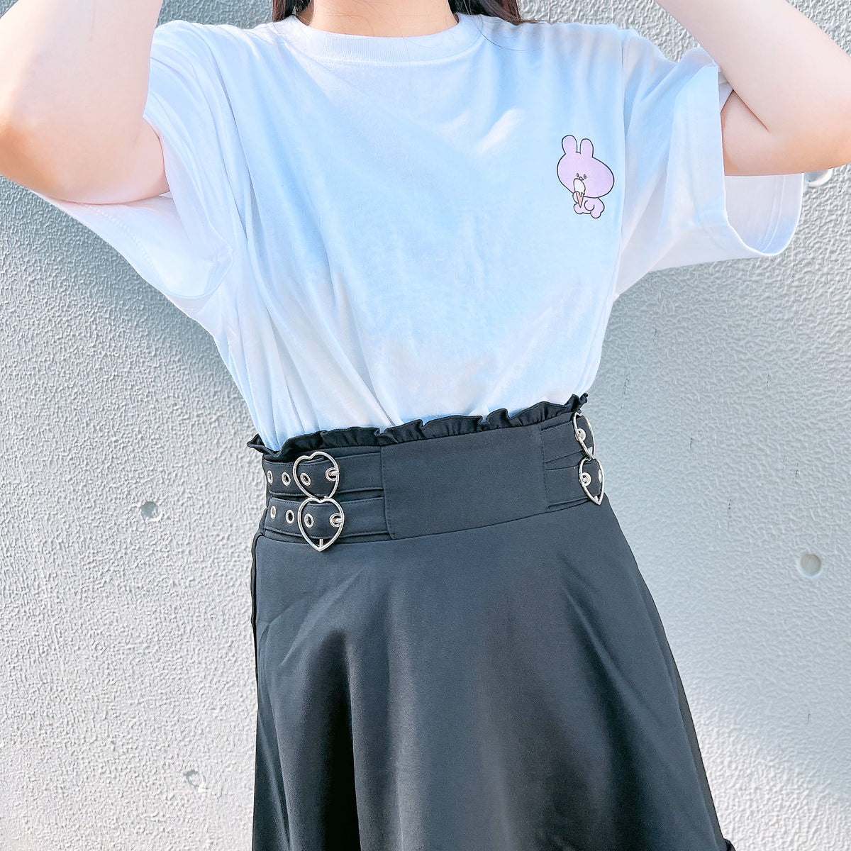 【あさみみちゃん】半袖プリントTシャツ(OMG)