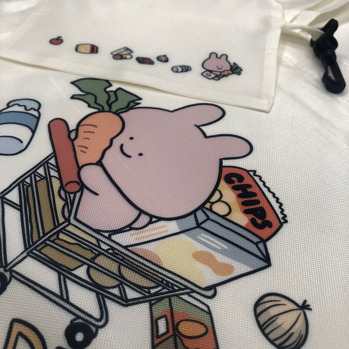 【あさみみちゃん】エコバック(収納ポーチ付き)