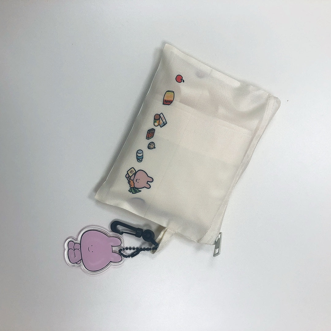 【あさみみちゃん】エコバック(収納ポーチ付き)