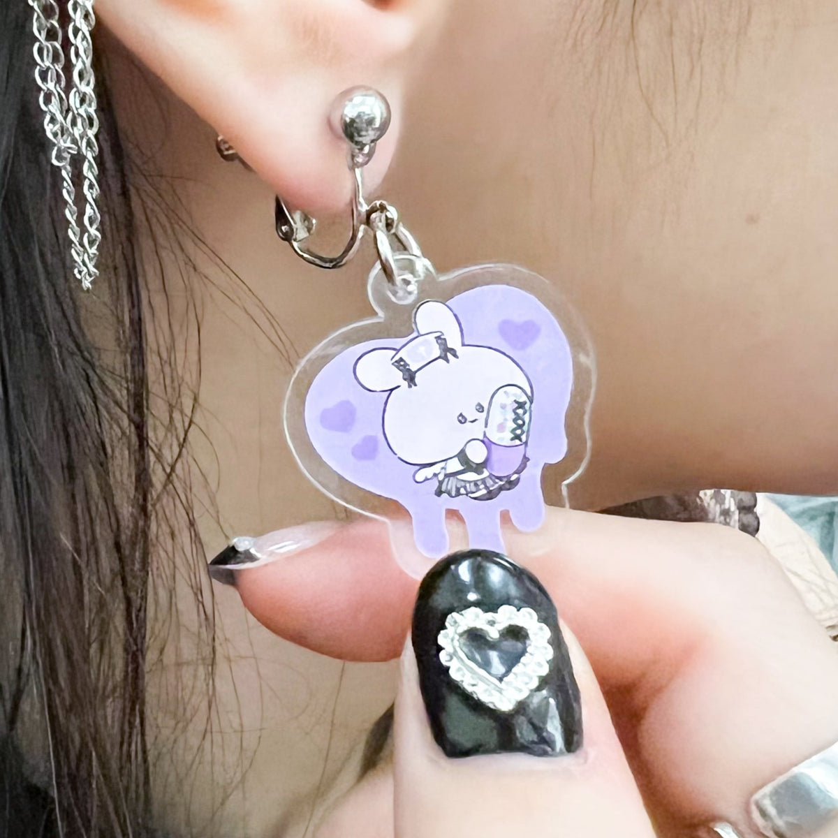 (ASAMIMI-CHAN) Acryl-Ohrringe und Ohrringe