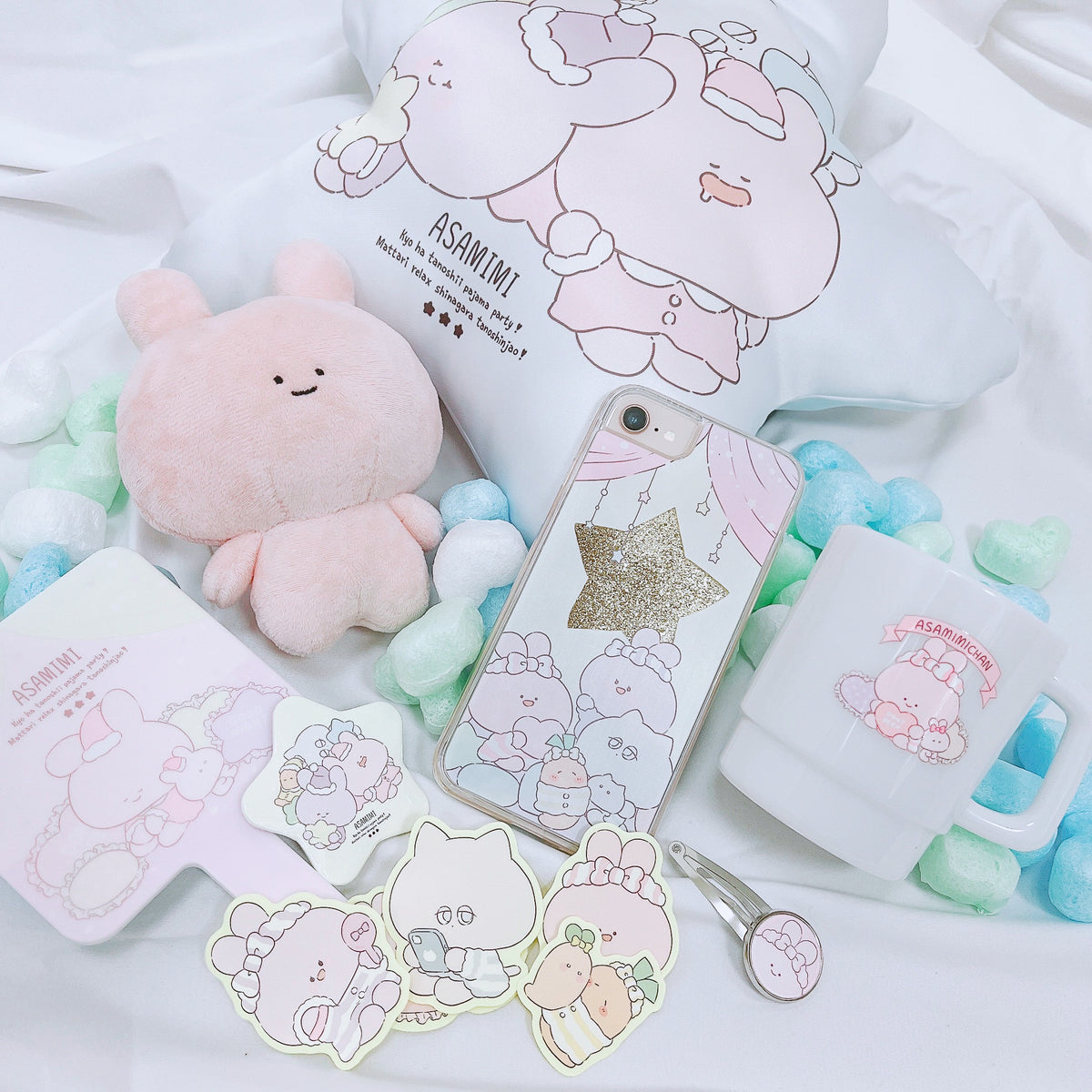 【あさみみちゃん】ヘアピン(パジャマパーティー)【10月上旬発送】