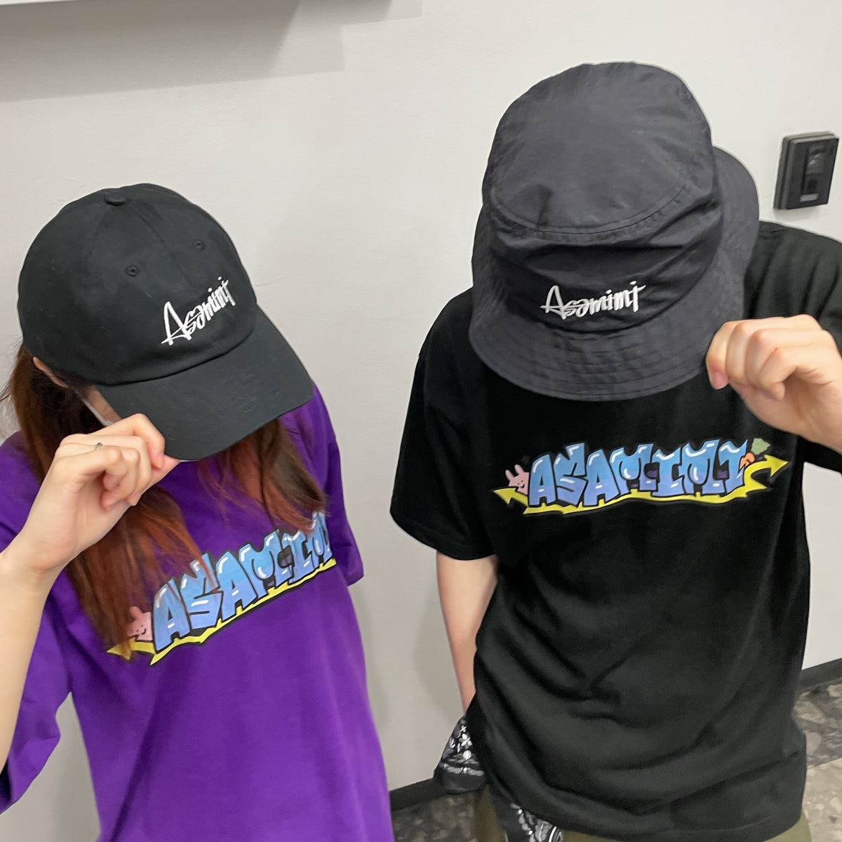 【あさみみちゃん】半袖ビッグTシャツ(グラフィティロゴ)【10月中旬発送】