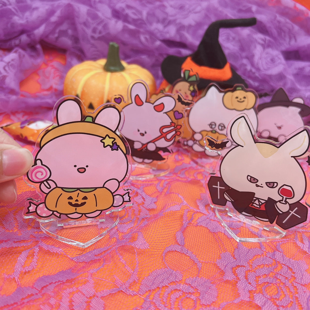 【あさみみちゃん】ハロウィンランダムアクスタコンプリートセット(6個入り)【10月下旬発送】