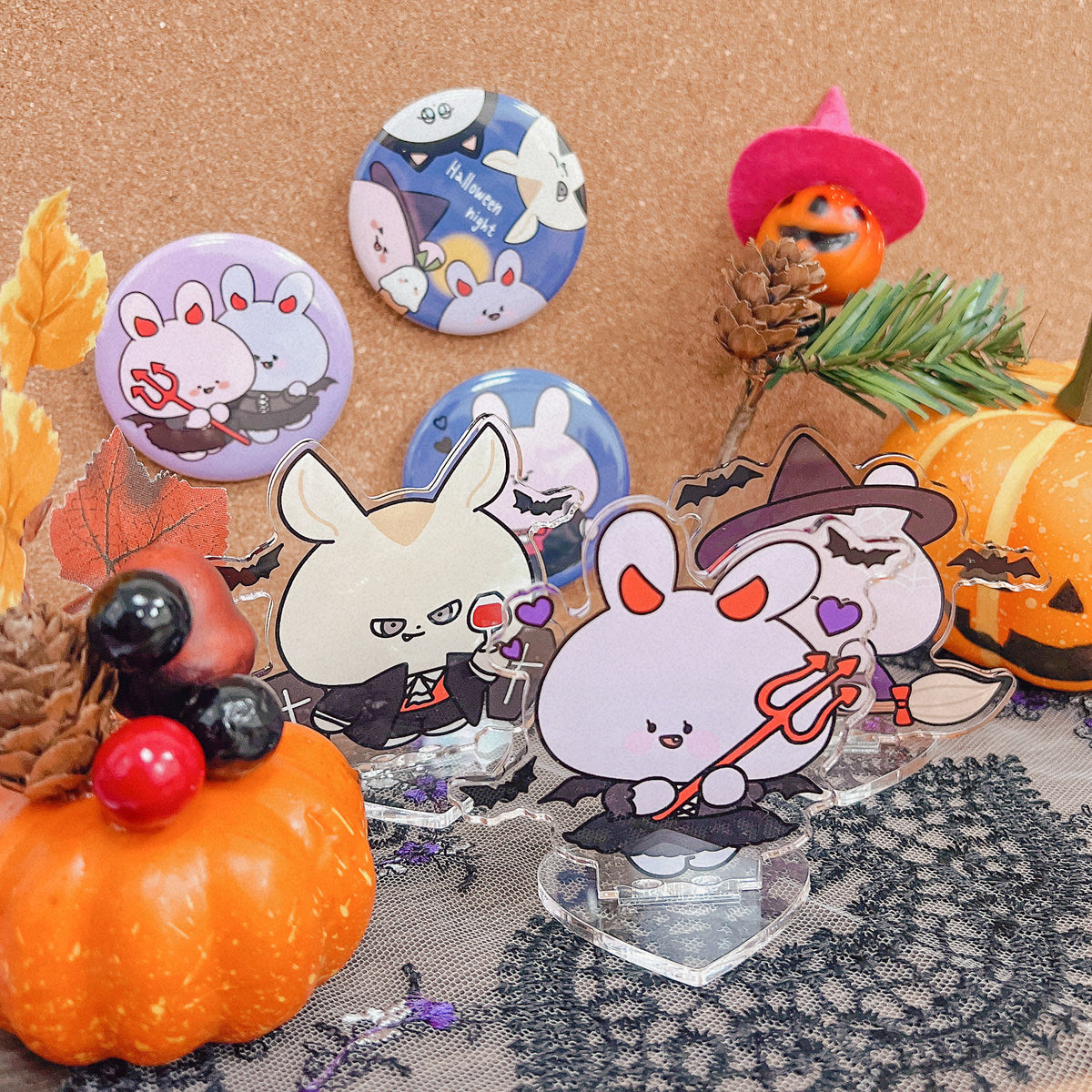 【あさみみちゃん】ハロウィンナイトランダムアクスタ(全3種)【10月下旬発送】