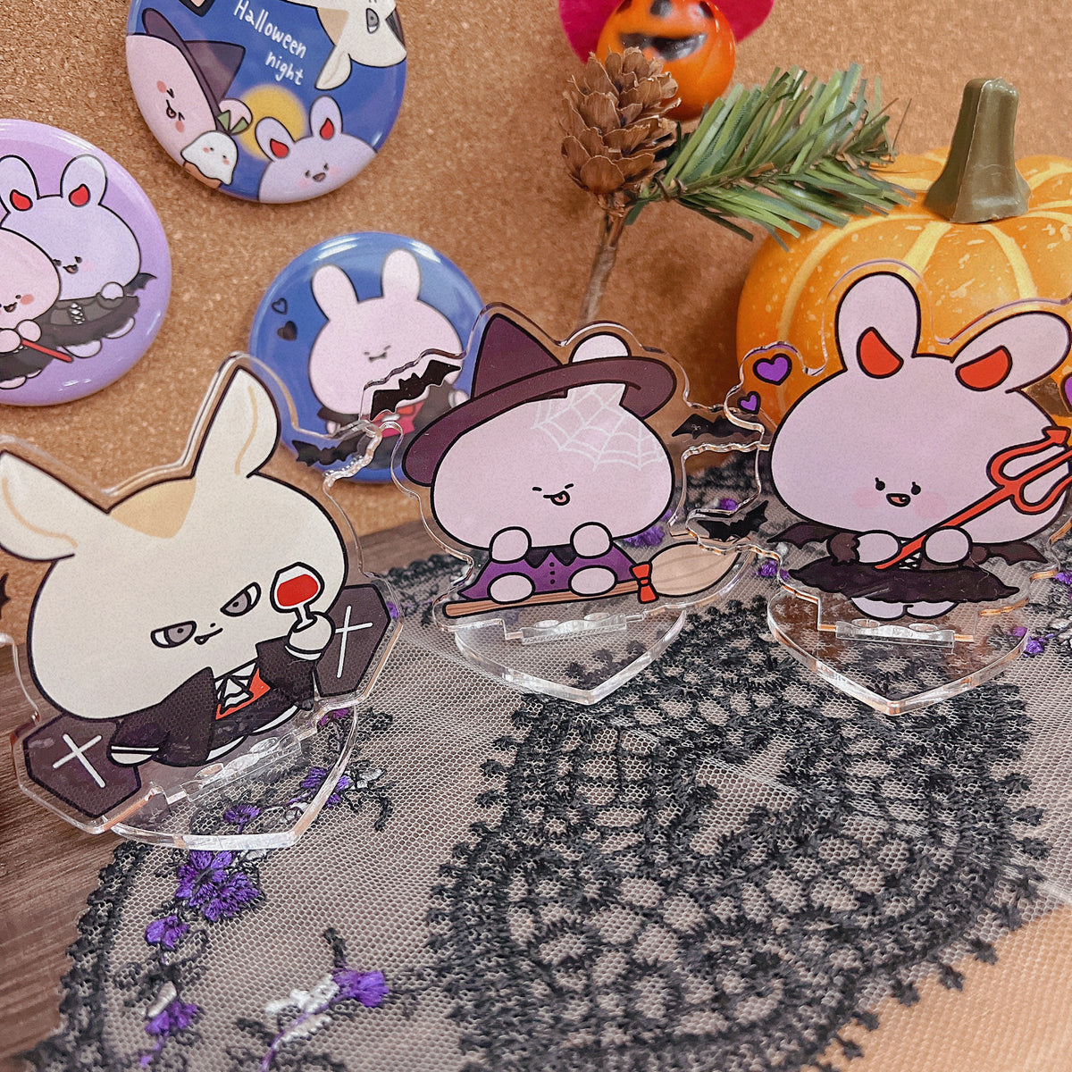 【あさみみちゃん】ハロウィンナイトランダムアクスタ(全3種)【10月下旬発送】