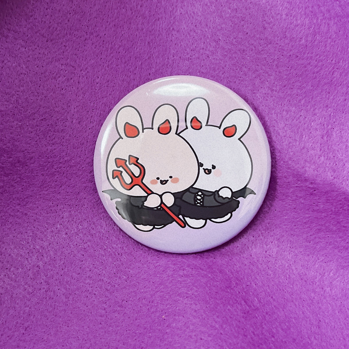 【あさみみちゃん】ハロウィンナイトランダム缶バッジ(全3種)【10月下旬発送】