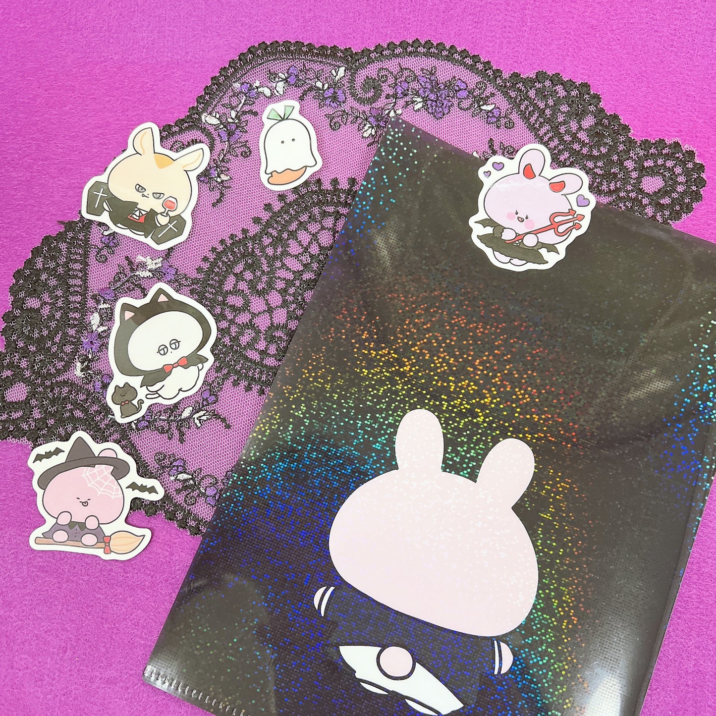 ハロウィンナイトステッカー(5枚入り)