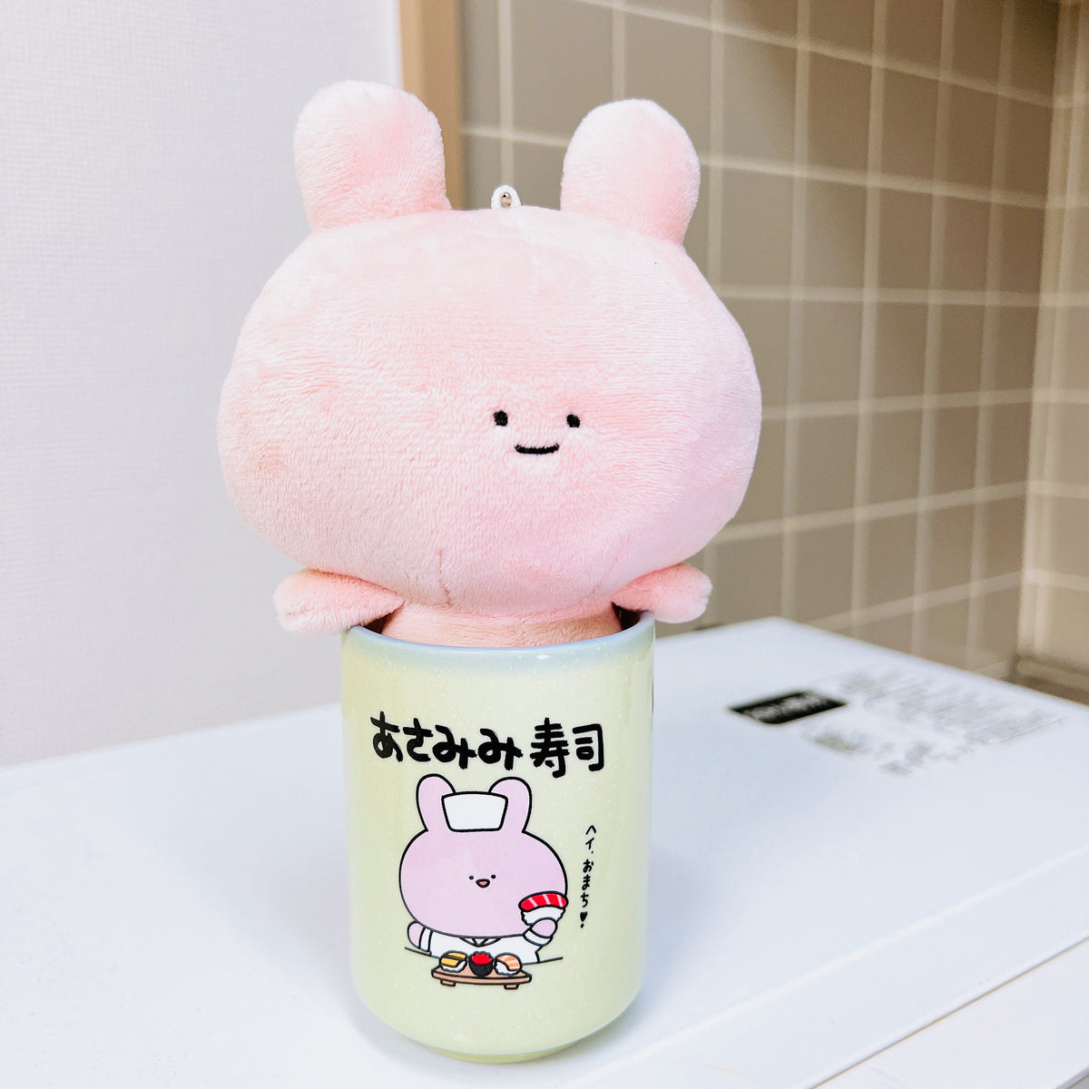 【あさみみちゃん】湯呑み(あさみみ寿司)