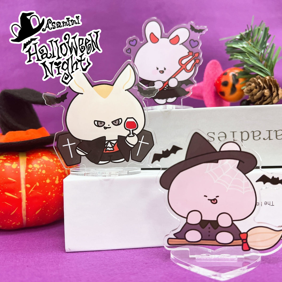 【あさみみちゃん】ハロウィンナイトランダムアクスタ(全3種)【10月下旬発送】
