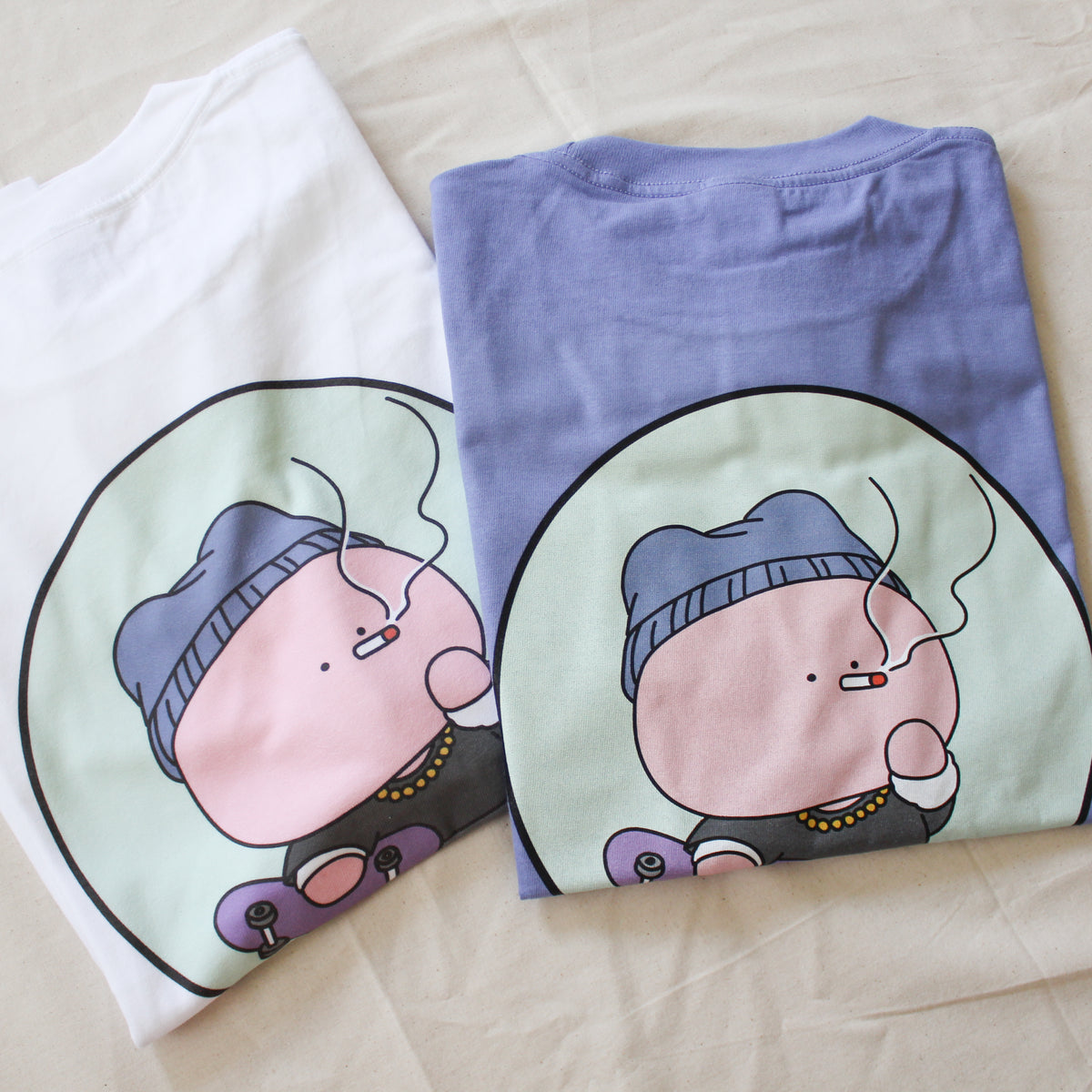 【あさみみちゃん】半袖Tシャツ(喫煙あさみみ)