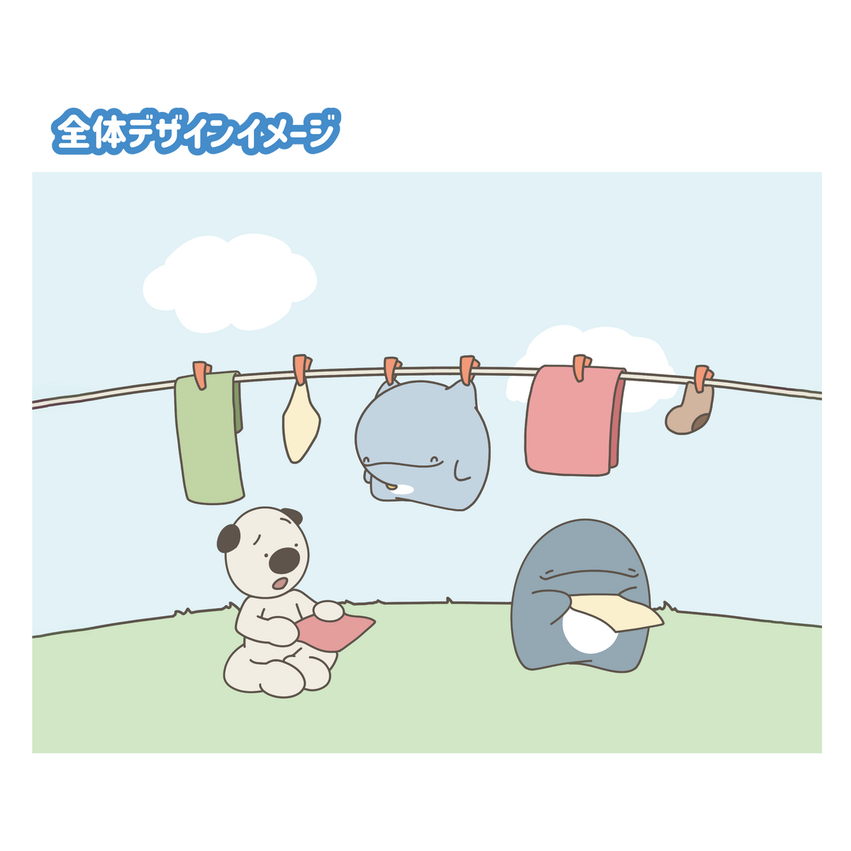 【親子イルカ】マグカップ(親子イルカ)