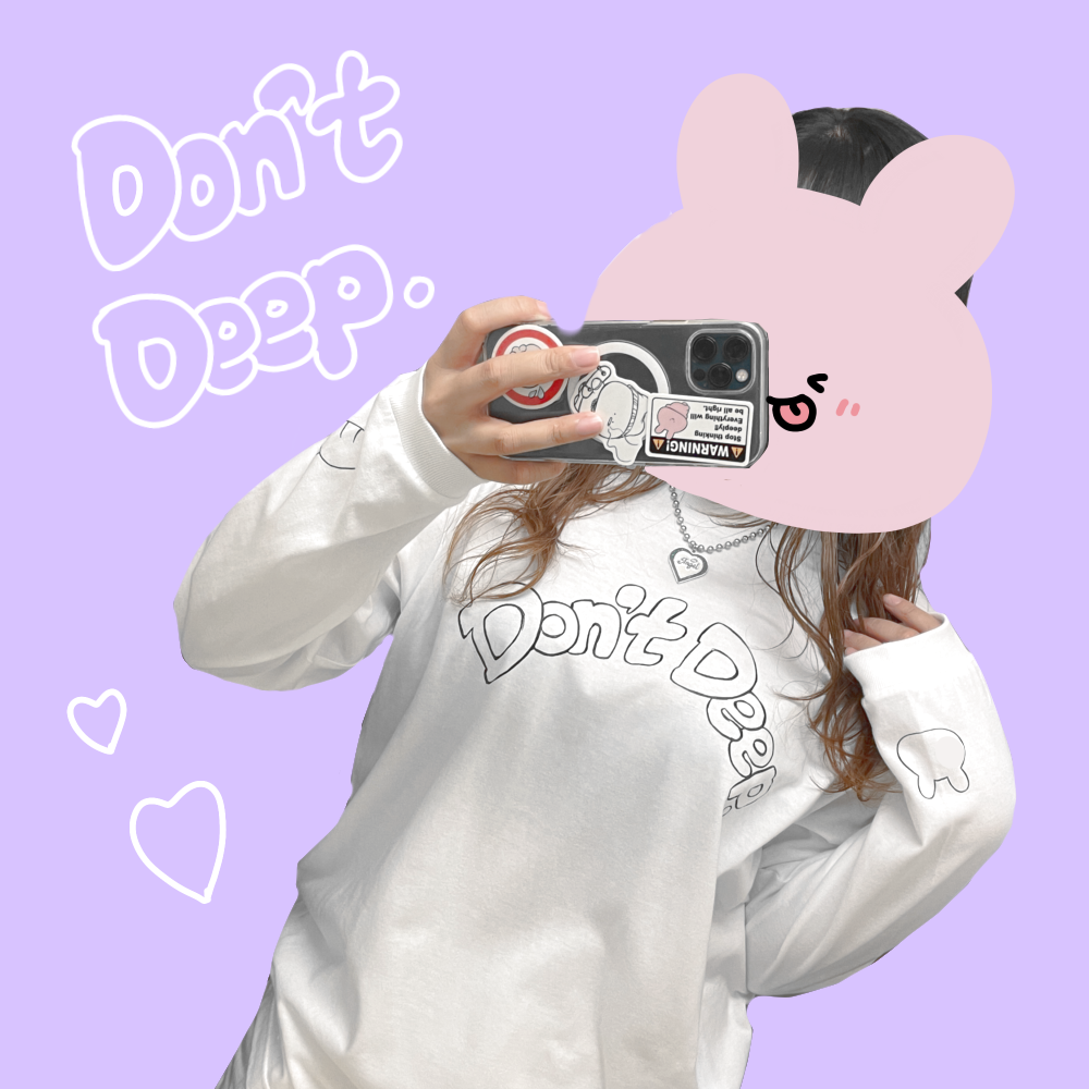 【あさみみちゃん】長袖ロングTシャツ(ストリート)