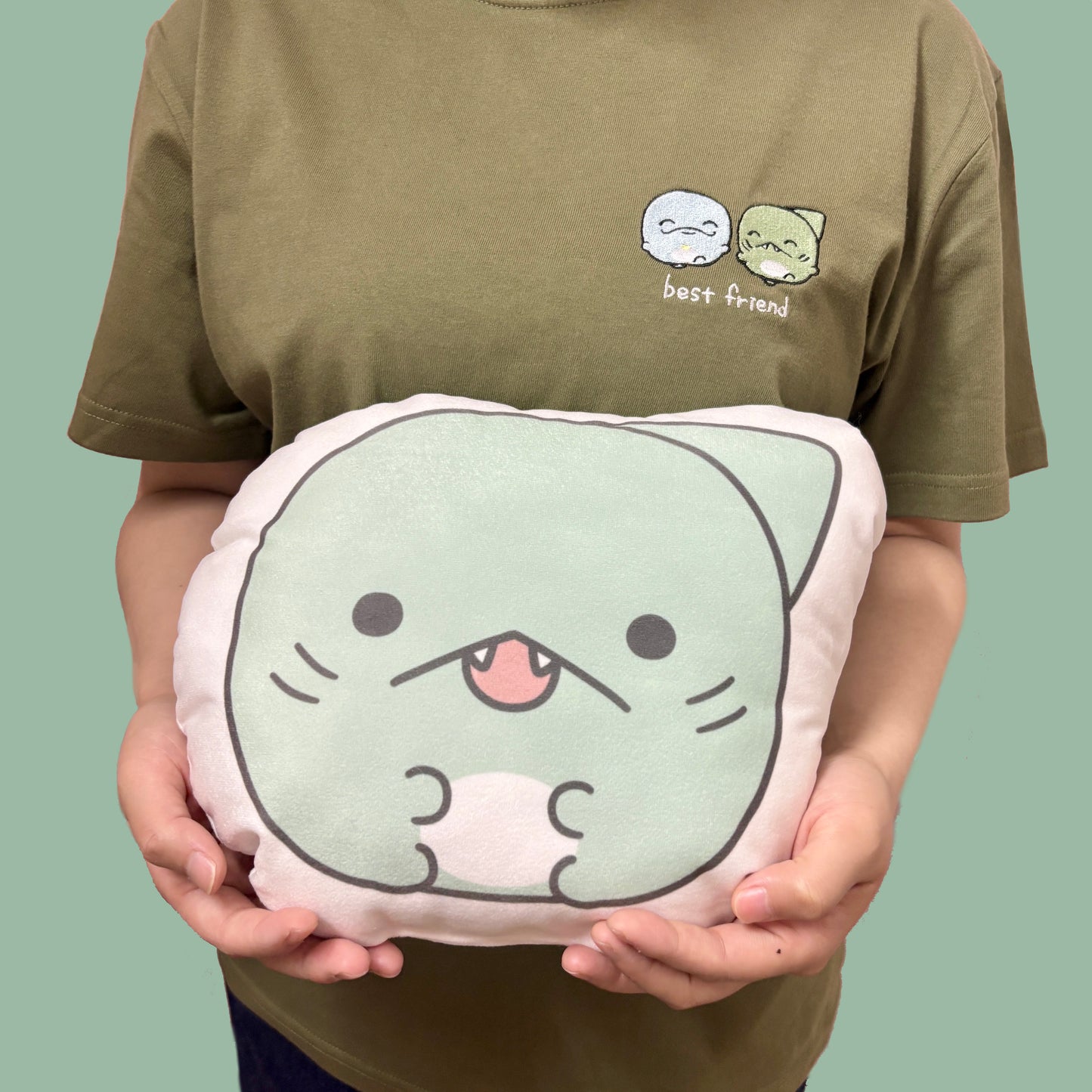 【親子イルカ】シャーくんクッション【8月下旬発送】