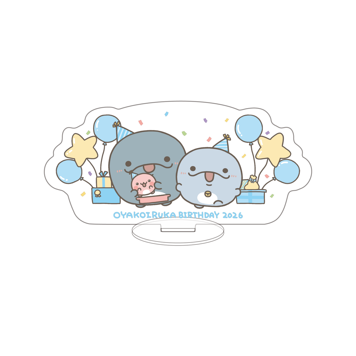 [OYAKOIRUKA] OYAKOIRUKA Geburtstag♪ Acryl-Ständer [Versand Ende Juni]