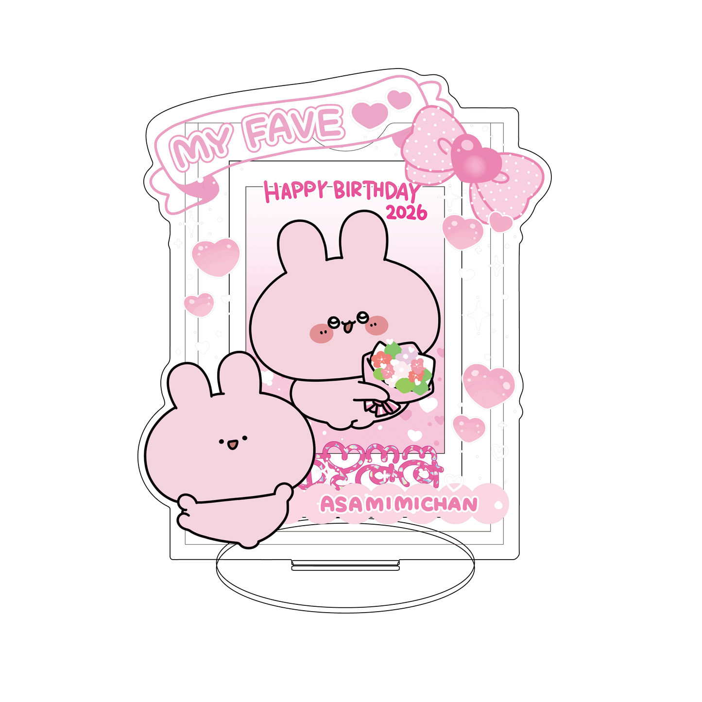 [ASAMIMICHAN] Asamimi Birthday Set [Shipping in mid-April]