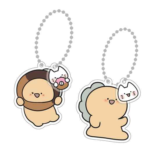 [KOMARIZAURUSU] 附贈迷你壓克力吊飾 ✨ 壓克力吊飾 [8月中旬出貨]