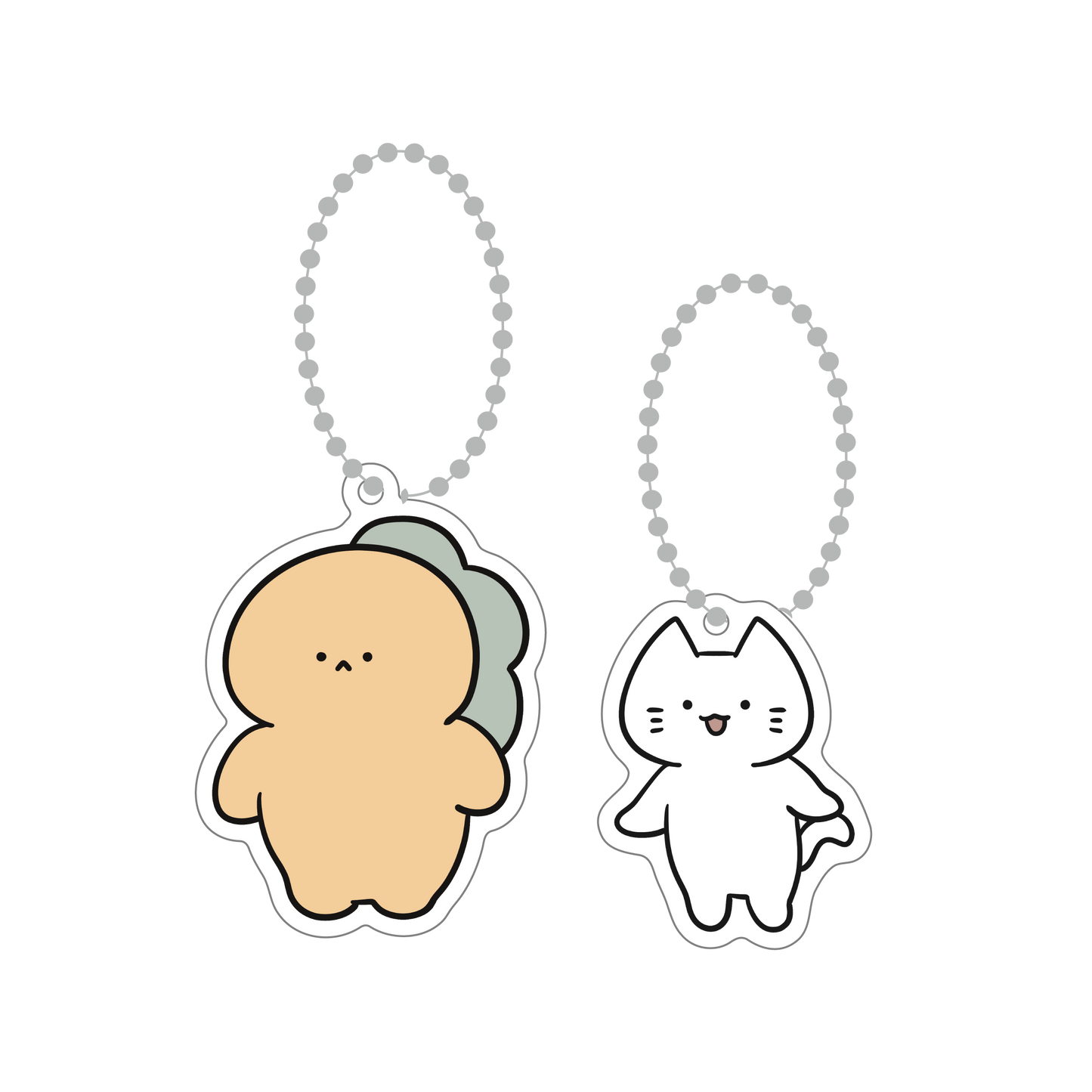 【困りザウルス】選べるアクキー（全2種）【11月中旬発送】