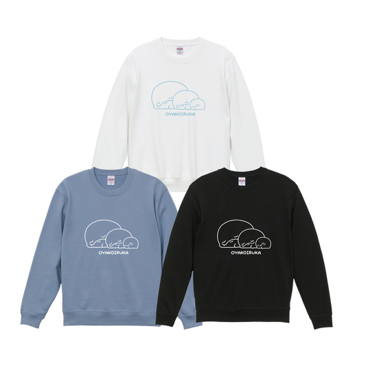 [OYAKOIRUKA]印花運動衫[12月中旬出貨]