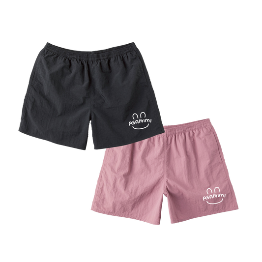 [ASAMIMICHAN] Short en nylon brodé [Expédition mi-avril]