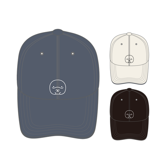 [OYAKOIRUKA] Casquette en coton avec broderie Musuko-chan [Expédition mi-novembre]