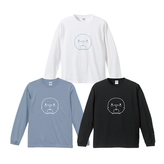 [OYAKOIRUKA] T-shirt à manches longues imprimé [Expédition mi-novembre]