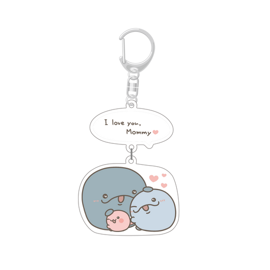 【親子イルカ】I love you, Mommy♡アクキー【7月下旬発送】